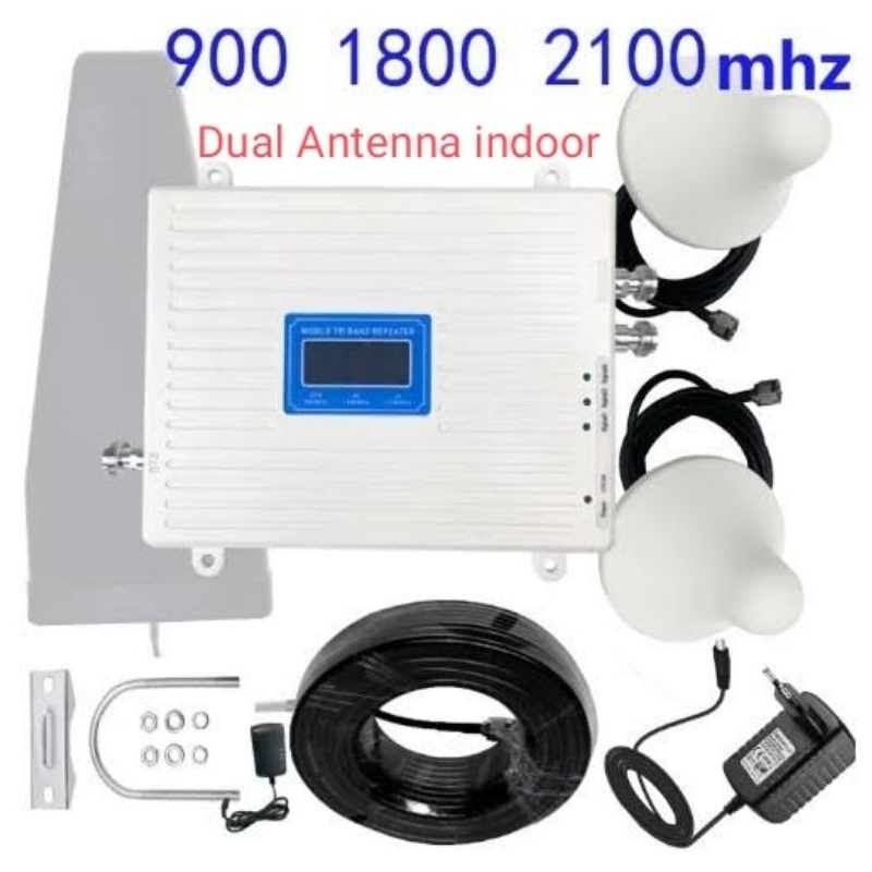 PENGUAT UNTUK MODEM ANDROID IPHONE TABLET SMARTPHONE Wifi 4G DOUBLE ANTENNA