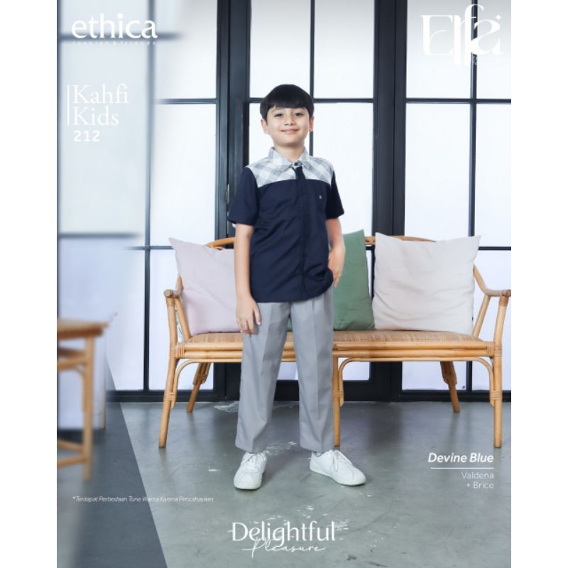 Koko Anak ETHICA KAHFI KIDS 212 DEVINE BLUE | SARIMBIT KELUARGA ELFA 302 DEVINE BLUE