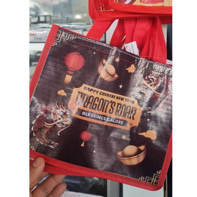 

Tas Natal | Tas Kain Spundbond Natal | Imlek CNY | Hari Raya