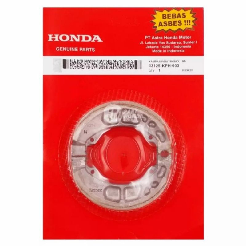 kampas belakang KPH ORI AHM / kampas belakang motor Honda / kampas belakang Supra 125 / karisma