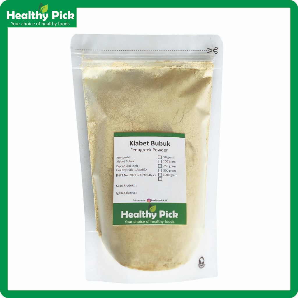 

Ground Fenugreek / Klabet Giling / Klabet Bubuk 1 Kg /1000gr