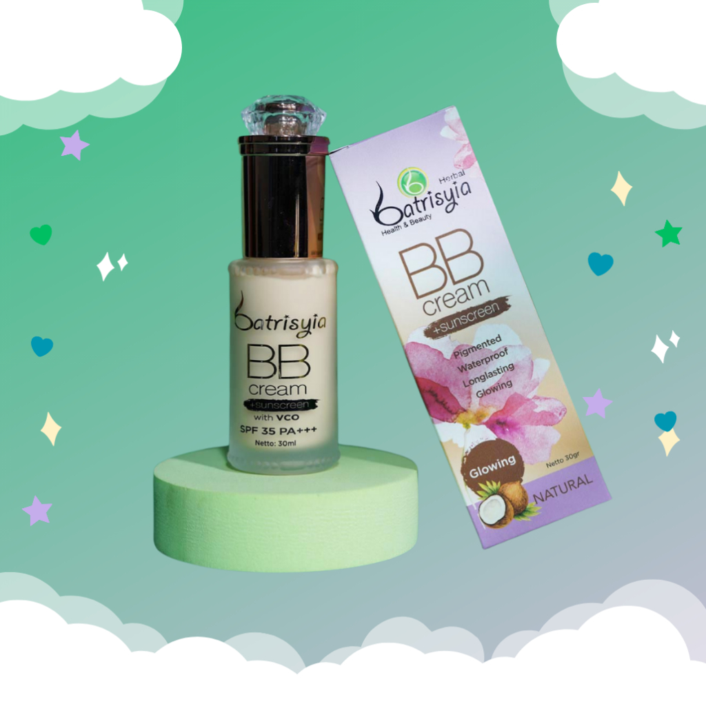 Batrisyia Herbal BB Cream Sunscreen / Foundation Original BPOM