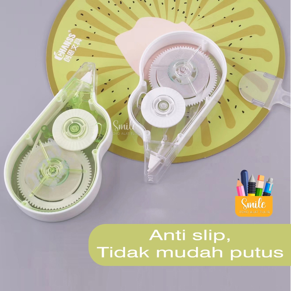 

Correction Tape / Tipe X Kertas Correction Tape Penghapus Pulpen CS-4813 - SM4006