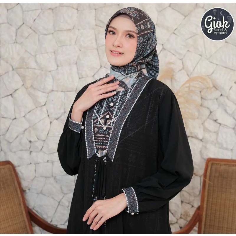 GIOK SERIMBIT TERBARU. ODELIA SET SERIMBIT GIOK. DRESS ODELIA. KOKO ODELIA. GIOK TERBARU ORIGINAL