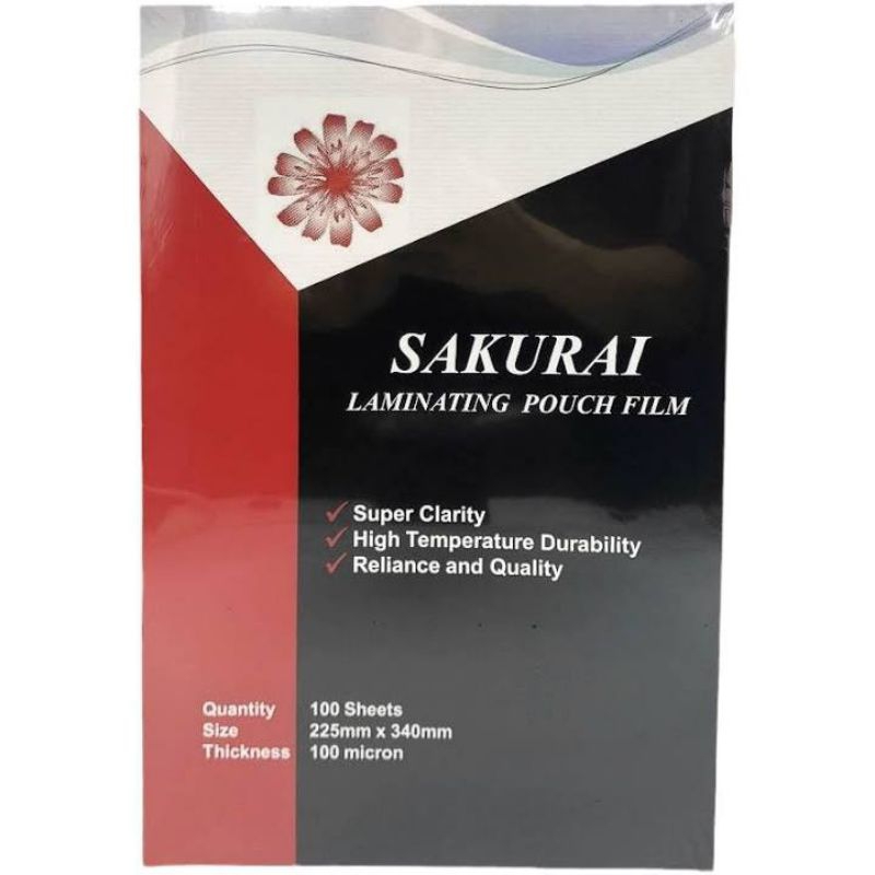 

Plastik Laminating Folio Sakurai