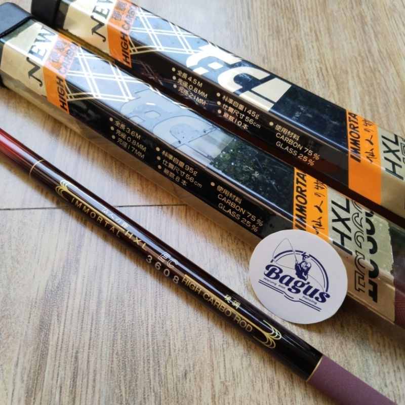 Joran Pancing Tegek TICA IMMORTAL