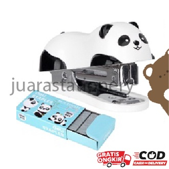 

206 - Stapler Mini Panda / Staper Staples Panda Set Lucu Unik Stationery Fancy / staples / stapler / staples tembak / stationery / staples mini / stapler mini / staples lucu / staple / alat sekolah / alat kantor / perlengkapan stationery