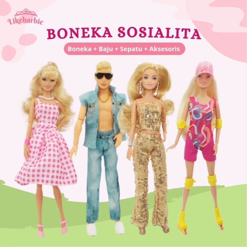 Boneka Pivotal Sosialita 30cm