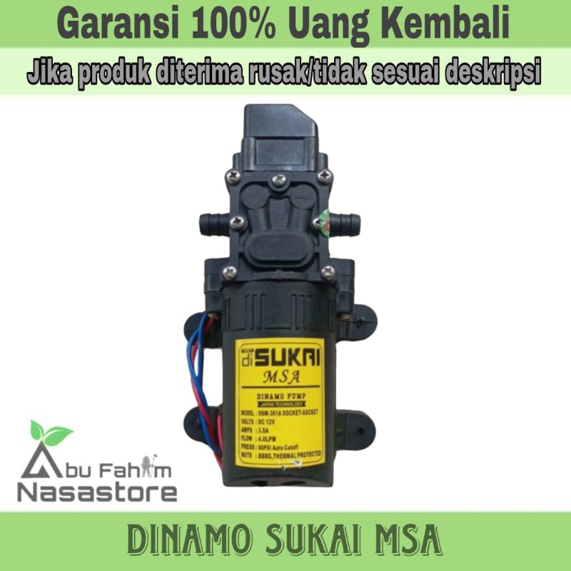DINAMO SOCK DRAT 80 PSI MSA ( dinamo sprayer, cuci mobil, cuci motor, ac/ bergaransi)