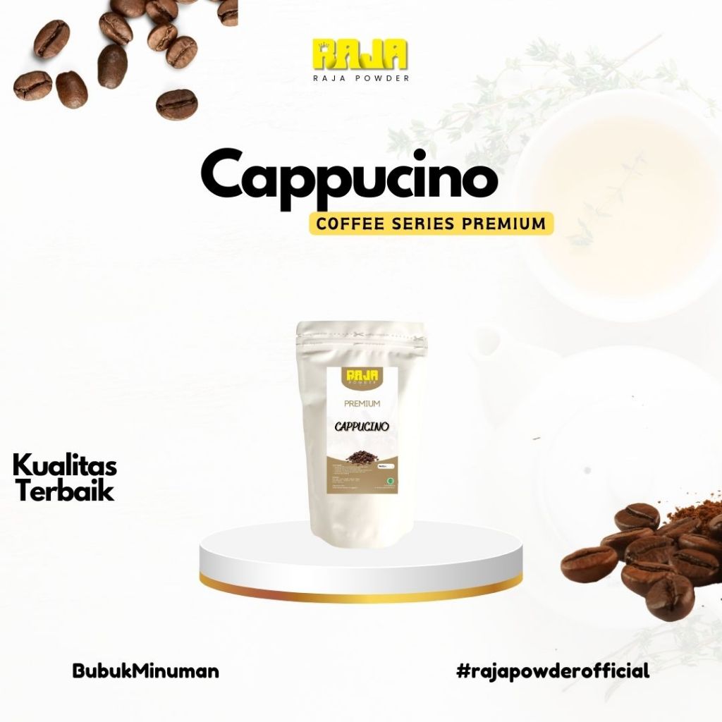

Bubuk Cappucino Bubuk Minuman Cappucino Powder 250 gram PREMIUM