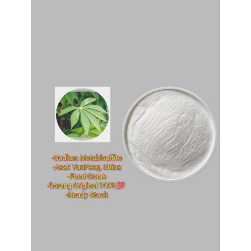 

Sodium Metabisulfite / Sodium Metabisulphite FOOD GRADE - 1KG