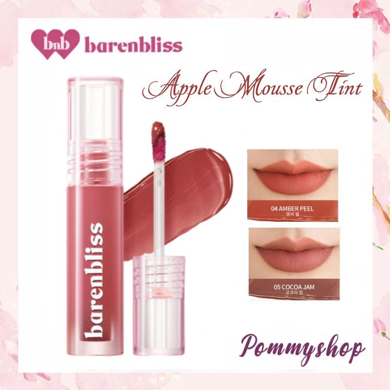 BNB Barenbliss Apple Makes Adorable Mouse Tint / Lipstik  / Lip Cream / Lip Matte