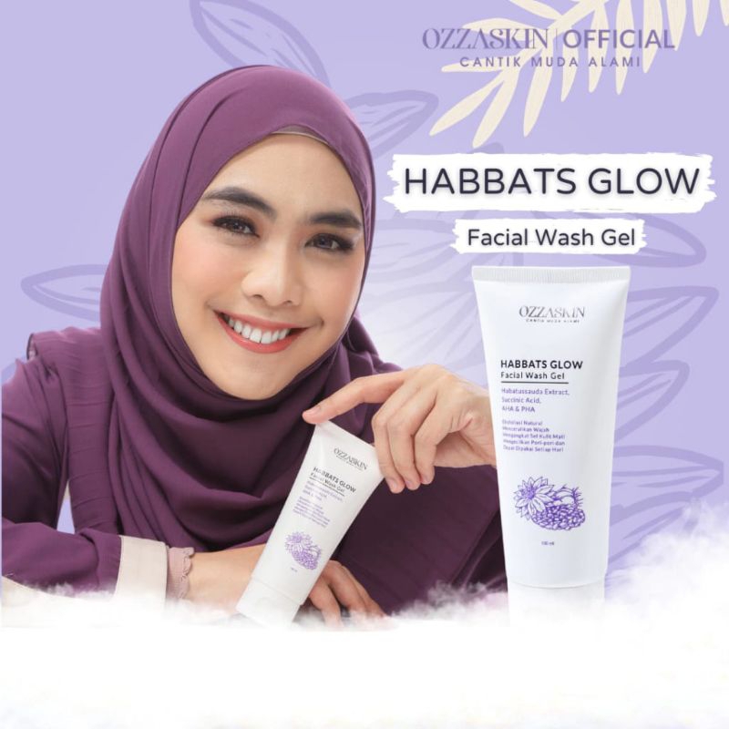 OZZASKIN HABBATS GLOW FACIAL WASH BY OKI SETIANA DEWI