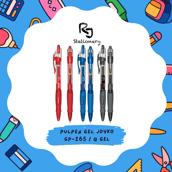 

Gel Pen Pulpen Pena Joyko GP-265 Q Gel 0.5 mm