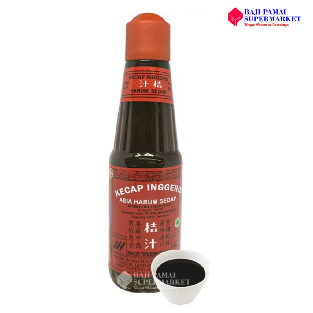 

Kecap Inggeris Asia Harum Sedaap 320 ml + Extra Bublle Wrep