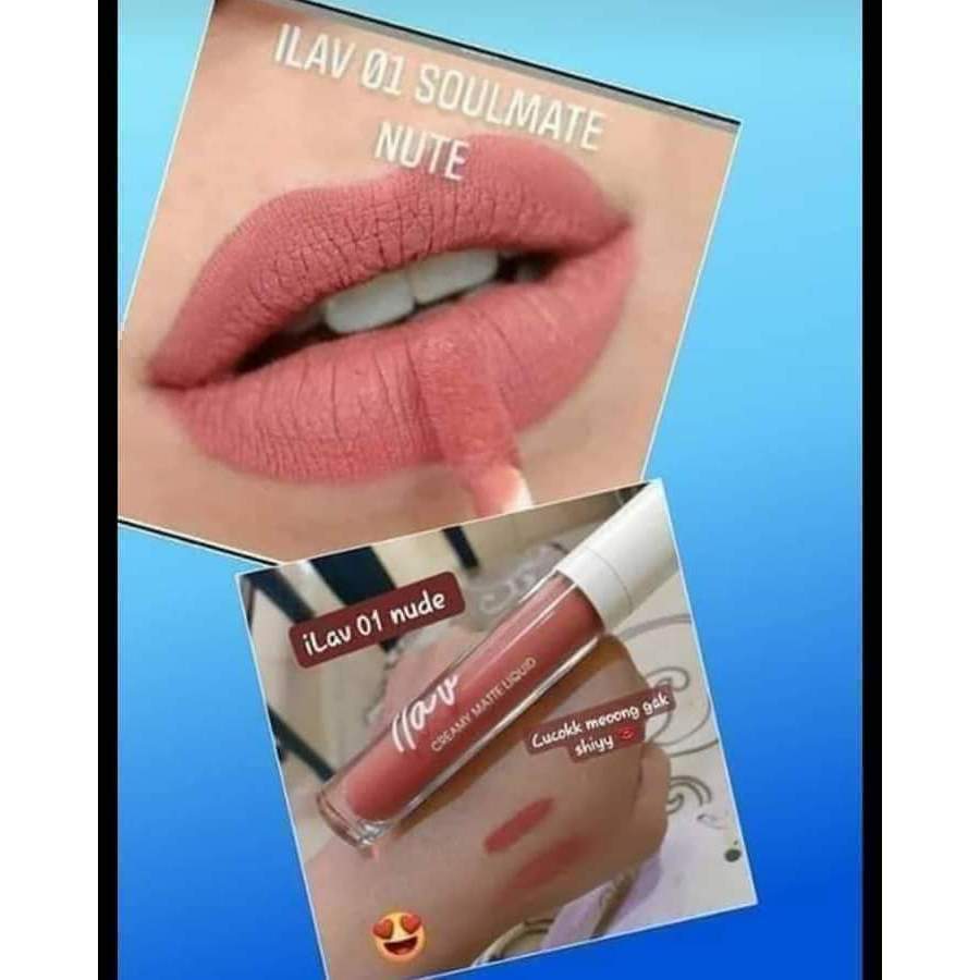 ILAV lipcream / lipstik 8 varian warna asli original HWI