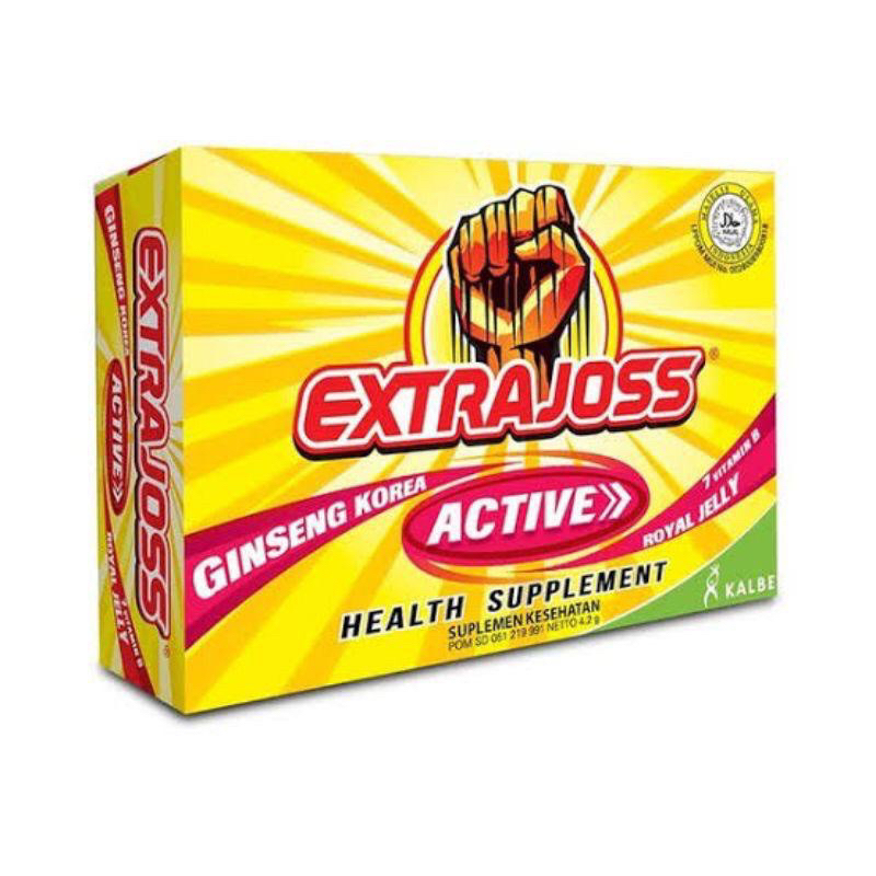 

Extrajoss Active Healt Suplement 1 Box Isi 12 Sachet
