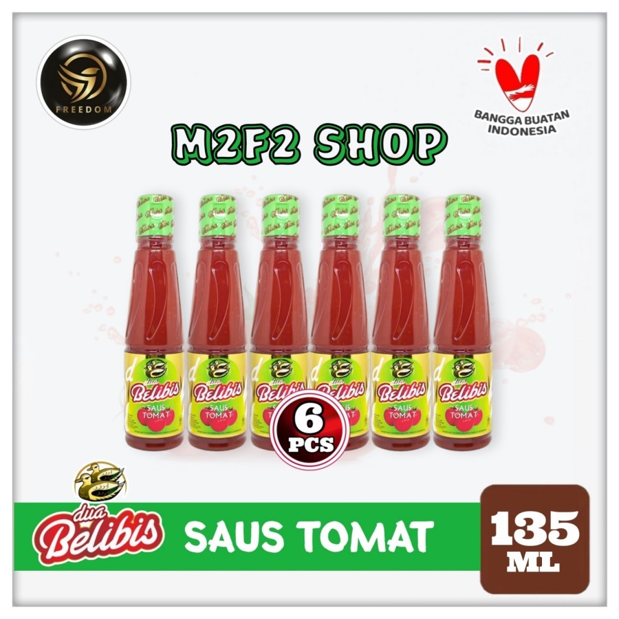 

Dua Belibis Saus Tomat Botol Pet - 135 ml (Kemasan 6 Pcs)