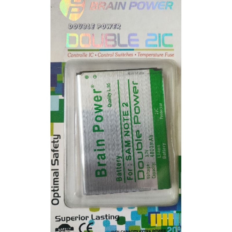 Batre Samsung Note 2 N7100 Ori Double Power IC