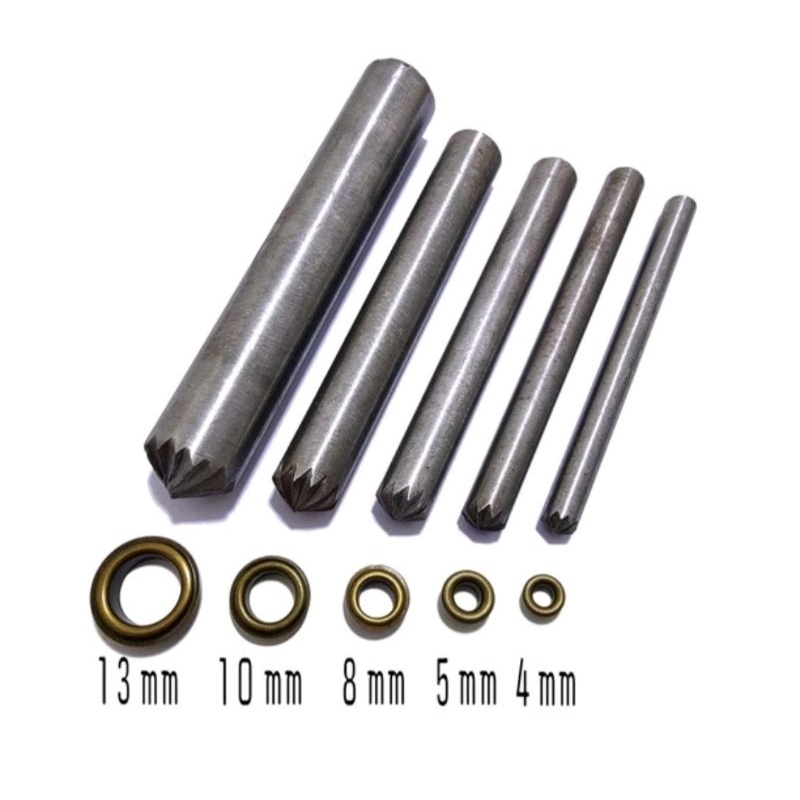 Alat pasang mata ayam/mata sapi/mata eyelet manual