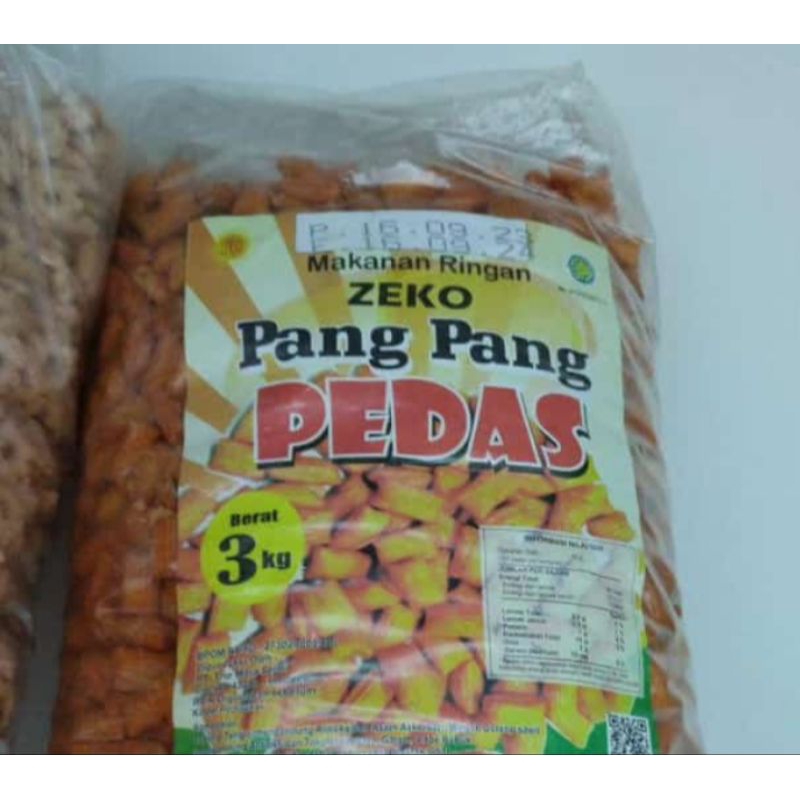 

Cemilan Pang Pang Pedas 3 kg Termurah