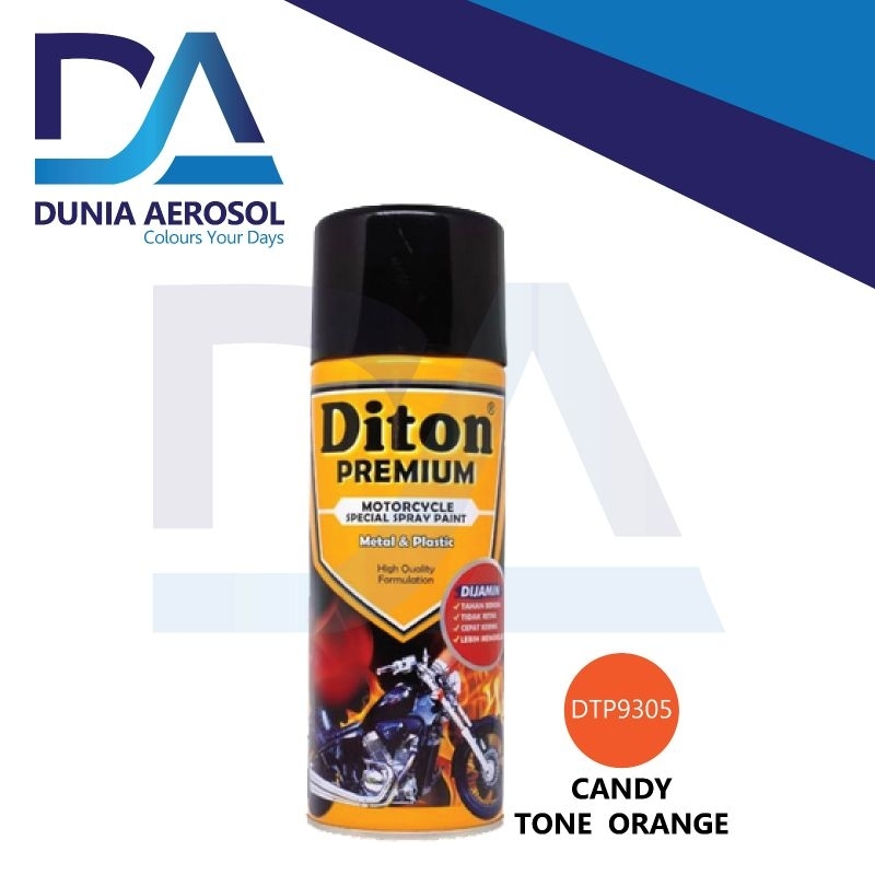 Diton Premium Candy Tone Orange 9305 Cat Semprot