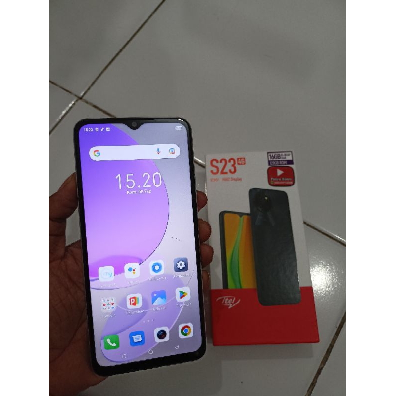 itel s23 second mulus 98% kayak baru