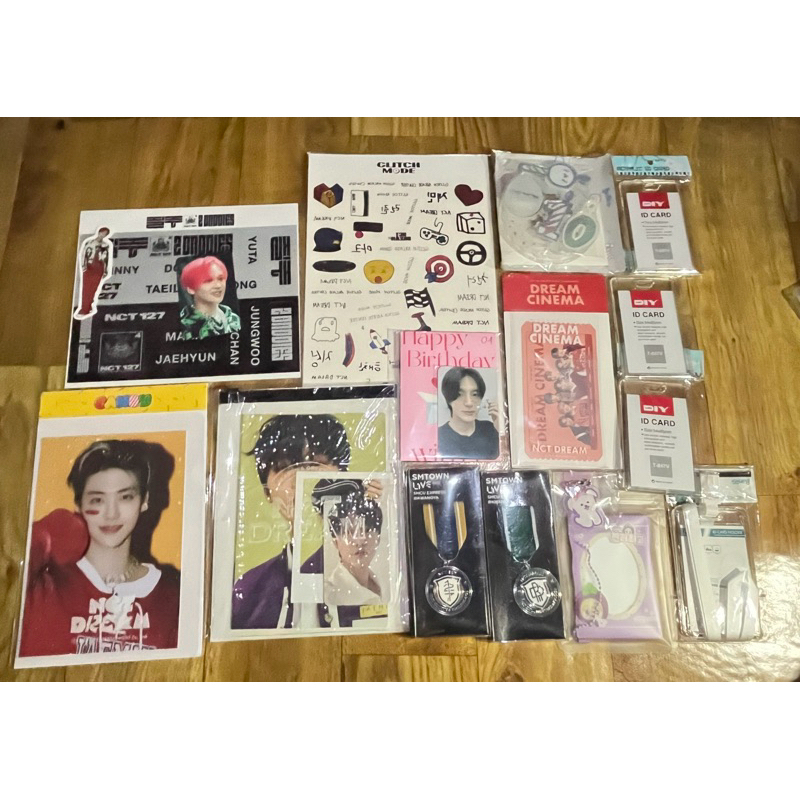 Jaemin Photopack Haechan Luggage Jeno Birthday Card Candy SMCU Cinema EXO NCT Dream NCT 127