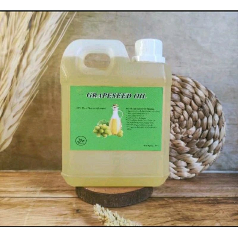 

MINYAK BIJI ANGGUR 1 LITER 100% MURNI EKTRAKSI Oil Zaitun