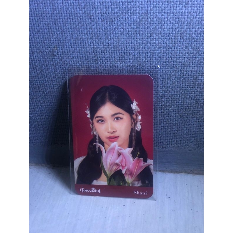 Photocard Jkt48 Flowerful Shani Official 