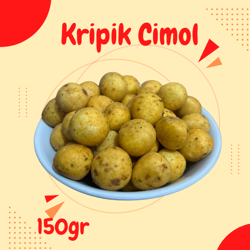 

KERUPUK CIMOL ENAK 150 GR