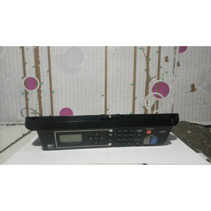 Tombol Panel Epson L565 LCD Copotan normal