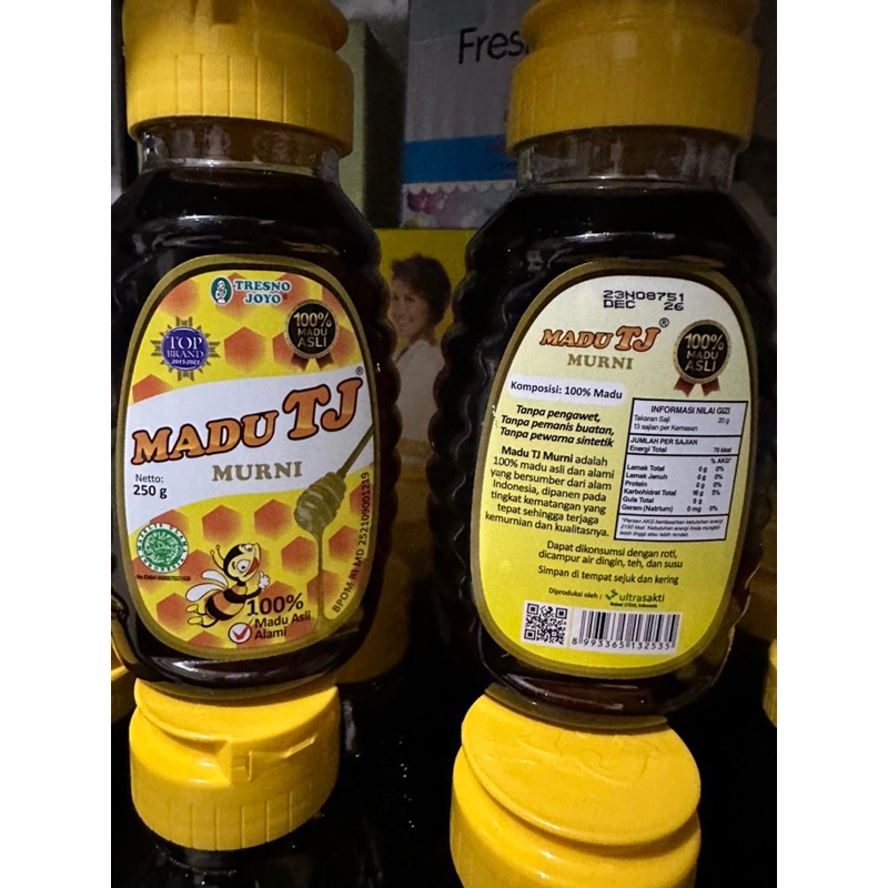 

Madu TJ Kemasan Botol 250 gr