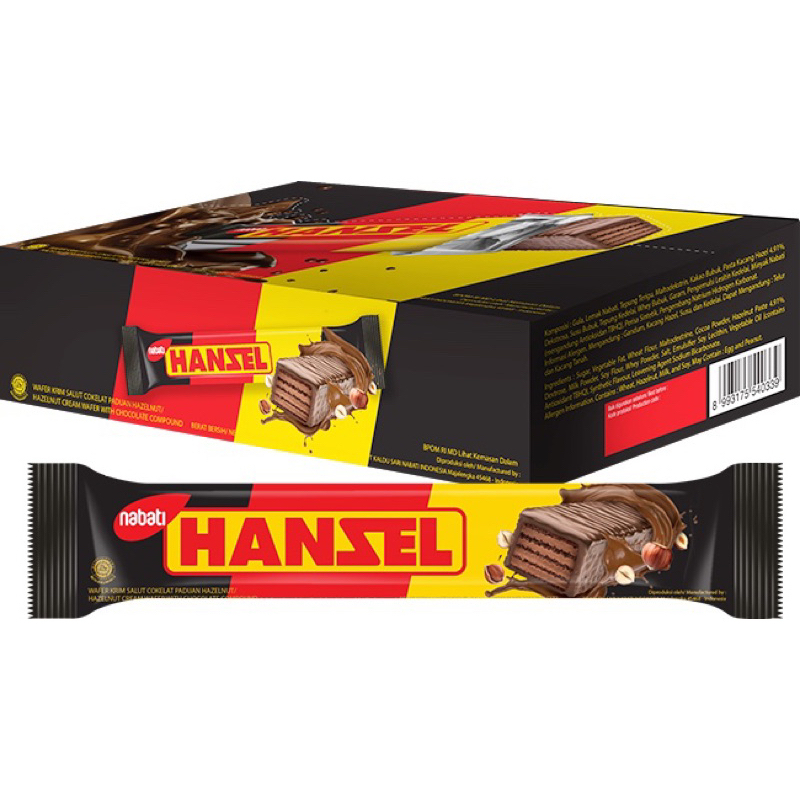 

Nabati Hansel / Nabati Hanzel BOX - Netto 12 pcs x 24 gr