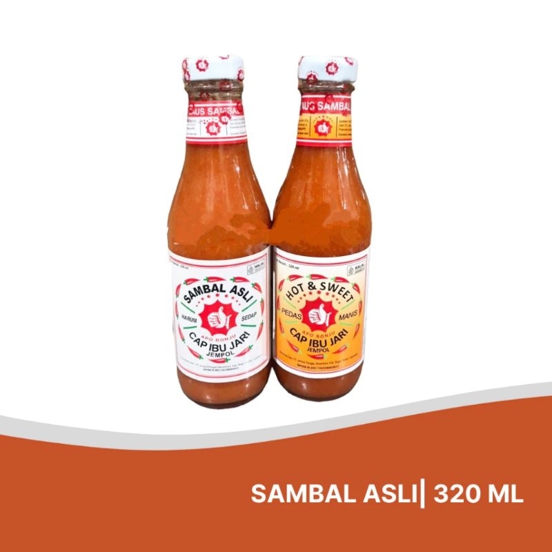 

sambal jempol saus sambal 320 ml