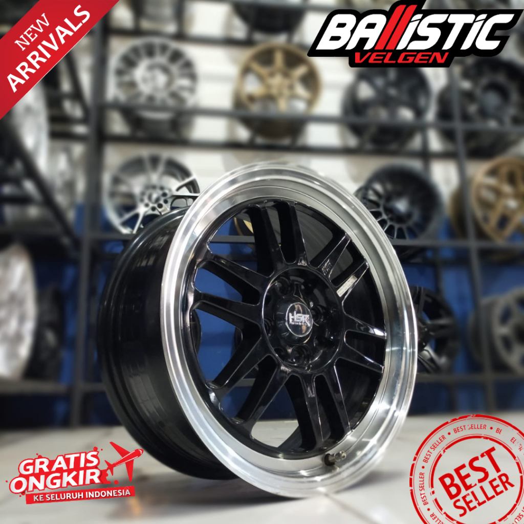 Velg Mobil Brio Agya Etios Ring 16 Model Enkei HSR BLY01 Lebar 7 Baut 4x100-114,3 Et42 BML