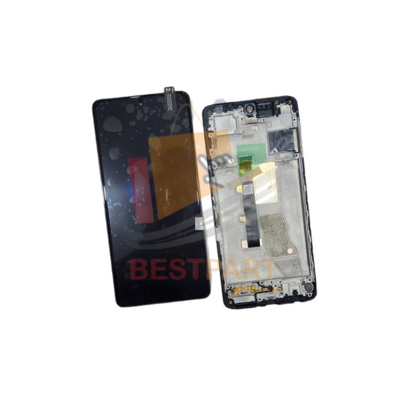 LCD TOUCHSCREEN FULLSET + FRAME INFINIX NOTE 30 PRO X678 X678B ORIGINAL COPOTAN