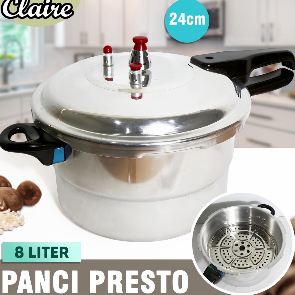 Claireco PANCI PRESTO OMICKO  PANCI PRESTO ALUMUNIUM  PANCI PRESTO BANYAK UKURAN p Kualitas Premium