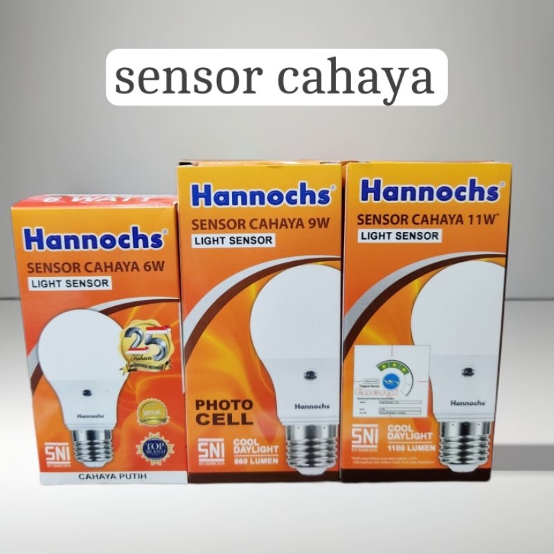 hannochs lampu sensor cahaya lampu otomatis menyala saat gelap