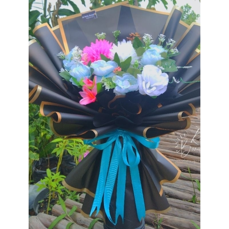 Buket / Buket bunga / buket bunga murah / buket bunga palsu / buket bunga palsu hitam / buket bunga 