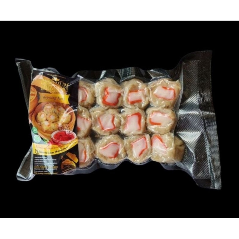 

Dimsum Kepiting Kani Pelangi tanpa pengawet tanpa MSG