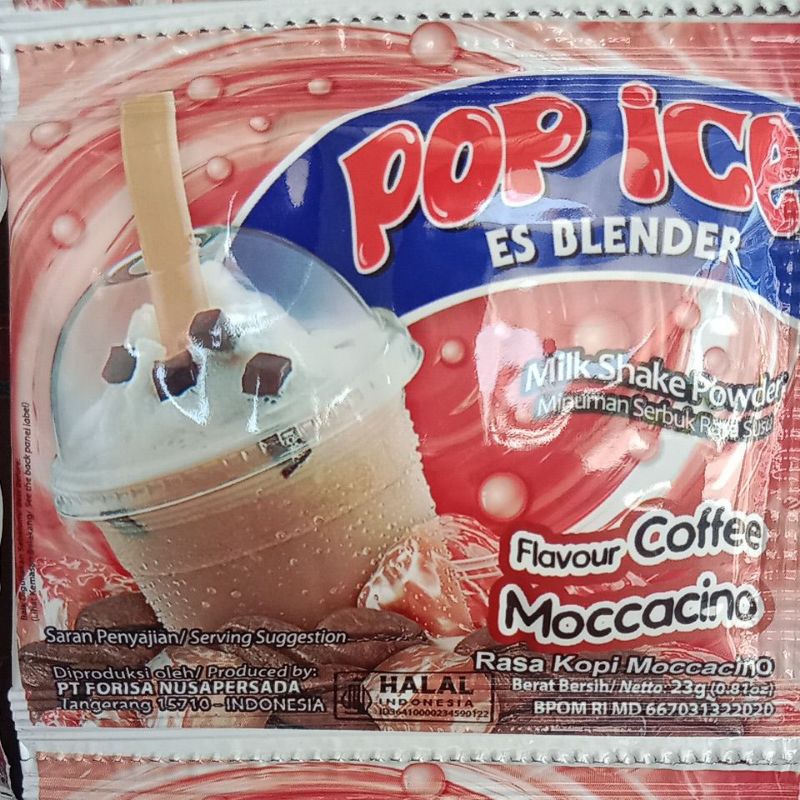 

Pop Ice Moccacino Milkshake Moccacino 10 bks