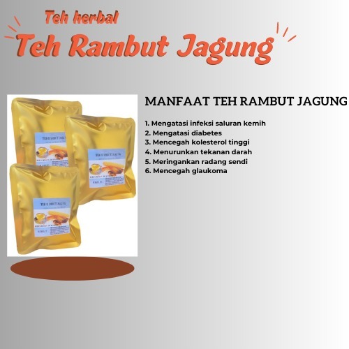 

Teh Herbal / Teh Ketumbar / Teh Rambut Jagung / 100% Asli Tanpa Campuran / R B