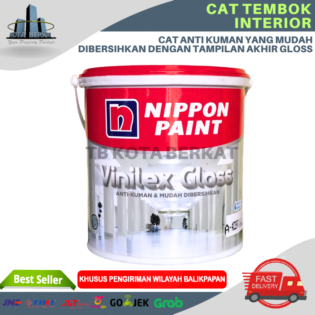 CAT TEMBOK INTERIOR / CAT NIPPON VINILEX GLOSS 2.5L
