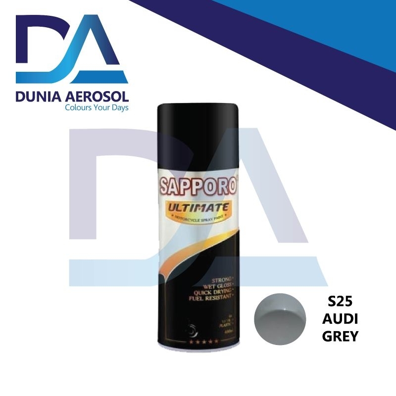 Pilox Sapporo Ultimate Audi Grey S25 Cat Semprot