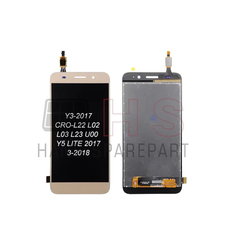 LCD TOUCHSCREEN FOR HUAWEI Y3 2017 / CRO-L22 - COMPLETE