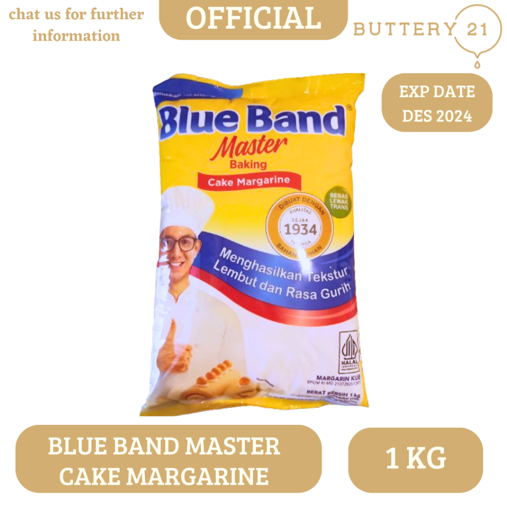 BLUE BAND MASTER CAKE MARGARINE 1 KG/BLUE BAND 1 KG/MARGARINE 1 KG