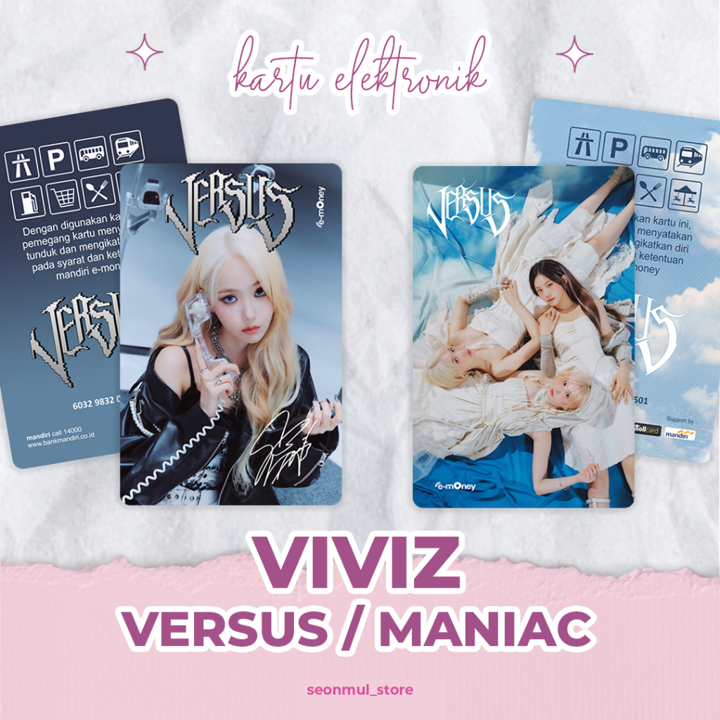 EMONEY VIVIZ VERSUS / VIVIZ MANIAC / TAP CASH / BRIZZI / FLAZZ