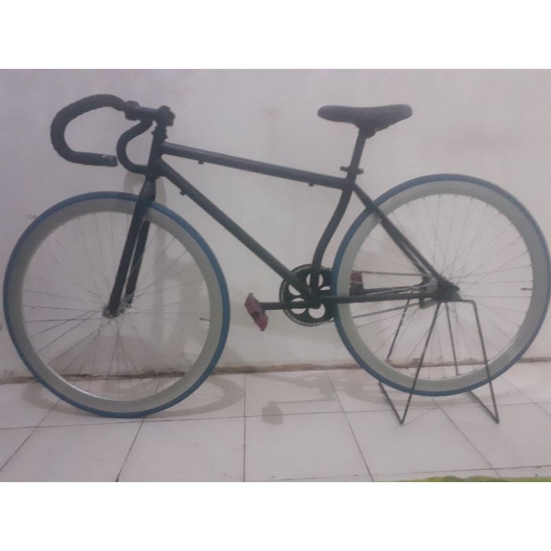 Sepeda fixie torpedo stang dropbar balap