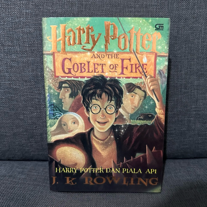Novel 4 Harry Potter dan Piala Api ORIGINAL Gramedia (Bahasa Indonesia)